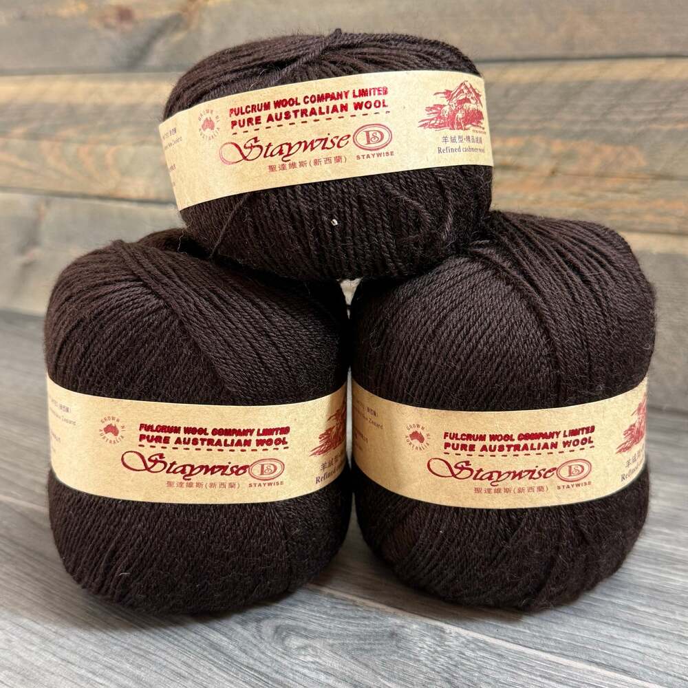 Staywise Fulcrum Wool Co Pure Australian Wool Refined Cashmere 250g Dyevat 21109